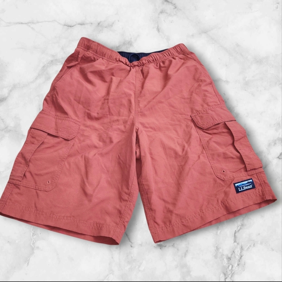 L.L. Bean Other - L.L. Bean Men's Coral Cargo Shorts
